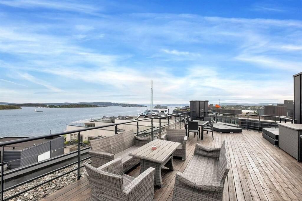 Tjuvholmen / Aker Brygge - Most Expensive Area In Oslo! Daire Dış mekan fotoğraf